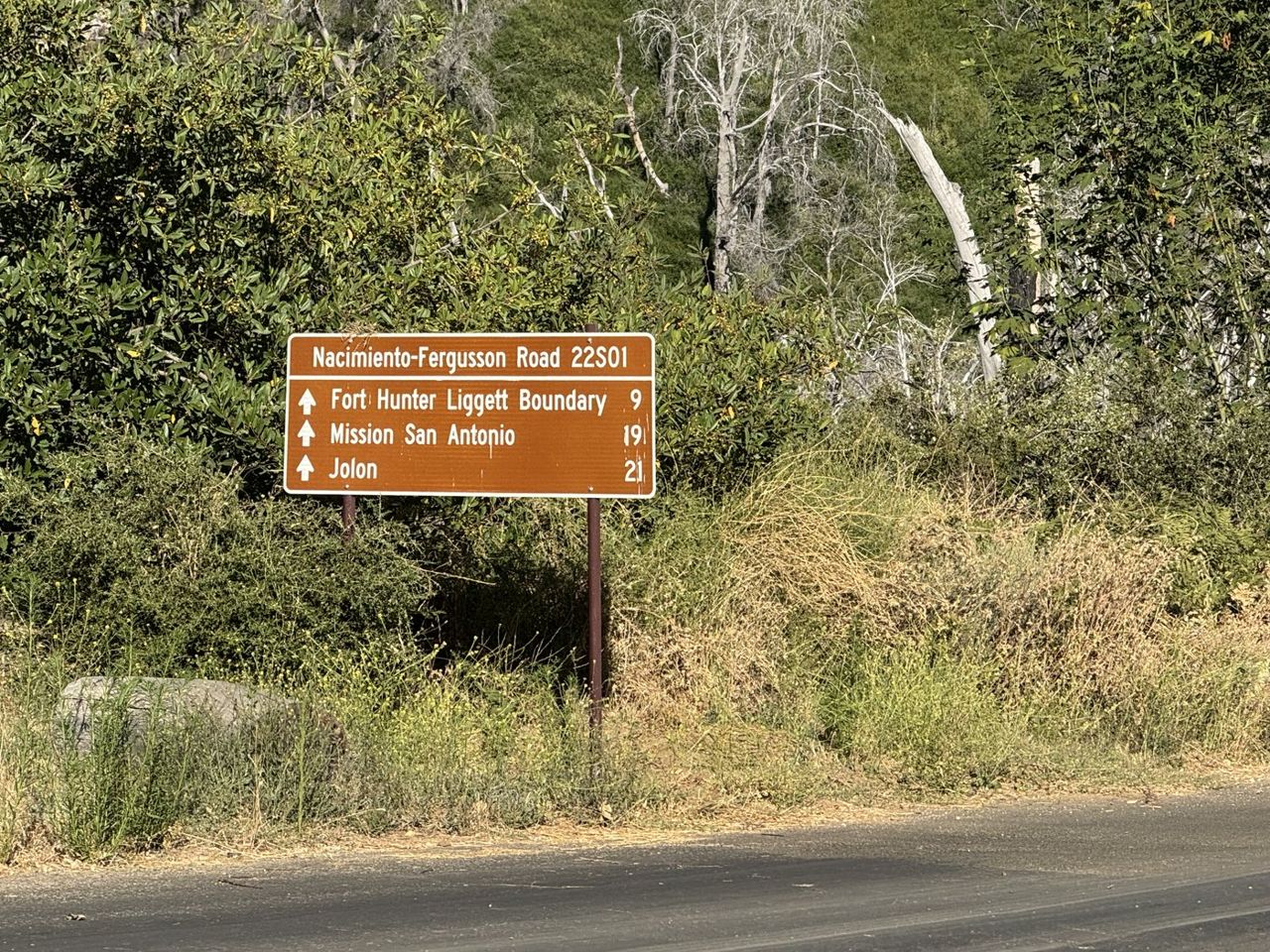Nacimiento-Fergusson Road